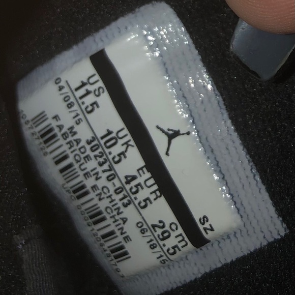 Jordan 9 anthracite men size 11.5 - Picture 5 of 7